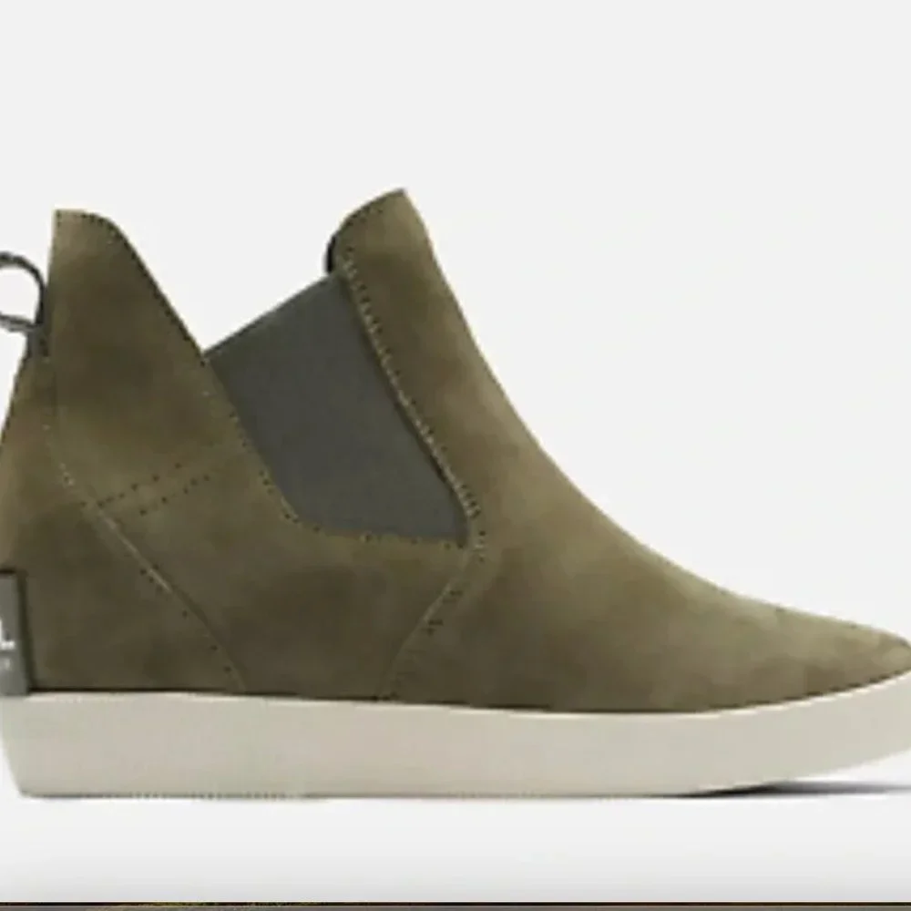 Women’s Sorel Out N’ About Slip on Wedge Bootie, New Size 7 - Picture 4 of 9